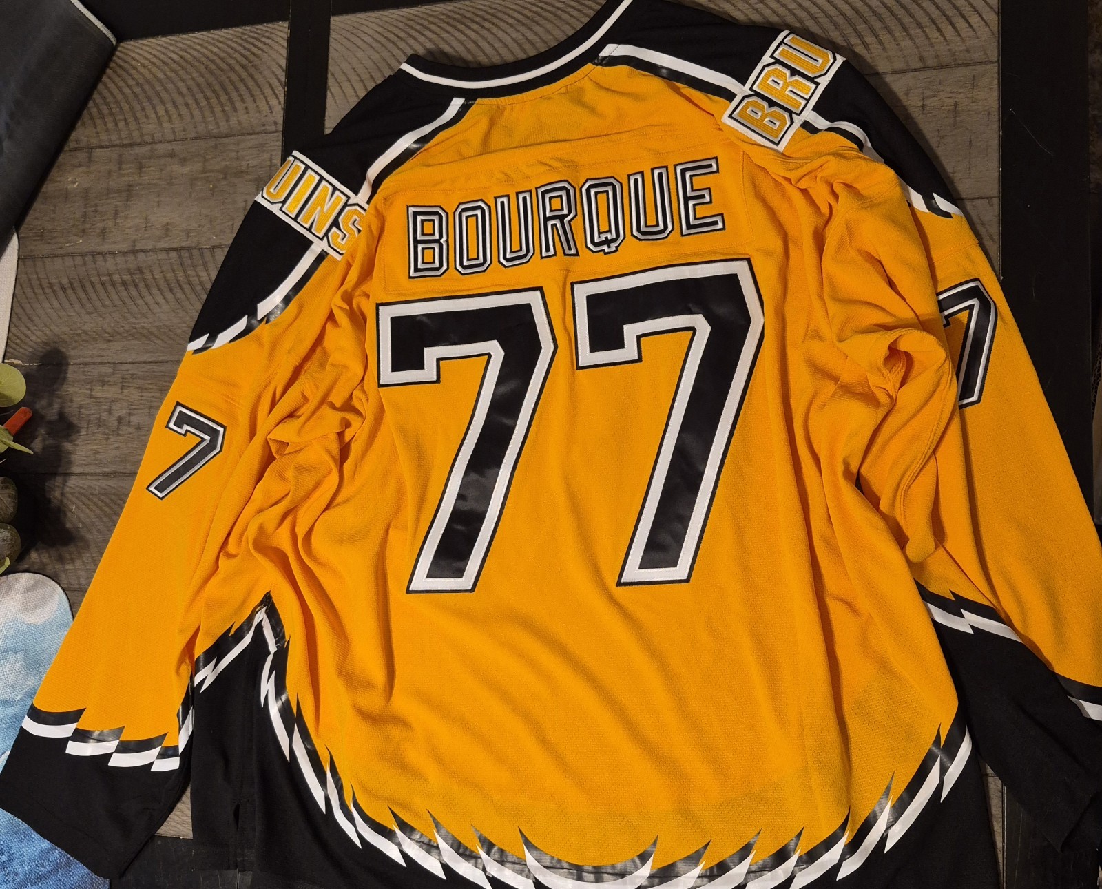 Ray Bourque Boston Bruins Mitchell & Ness 1996-97 Power Play Jersey - Gold