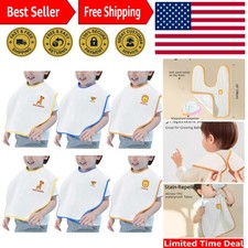 Multipurpose Baby Bibs - Extra Large Soft, Waterproof  Adjustable for Growth