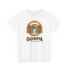 Vintage Olympia Beer T-Shirt - Washington Tum Water Brewery Tee, Unisex Heavy
