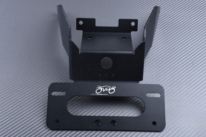 Support plaque moto KTM Duke 690 LC4 support de clignotant noir
