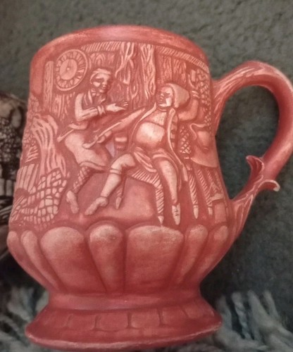 Vintage Beer Pottery Beer Mug Marked 66 On Bottom With Mark. - Picture 6 of 12