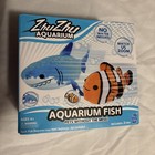 Blue Shark & Clown Fish ZhuZhu Aquarium Collectible No Water Mess NEW — photo 1