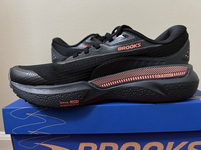 Women's Brooks Adrenaline GTS 24 Weatherized Black Hot Coral