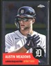 Austin Meadows 2022 Topps Chrome Platinum Anniversary #49 Detroit Tigers