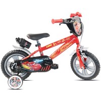 Kids Disney Cars Bike 12 Childrens Removable Stabilisers Red Bicycle 3+ Years