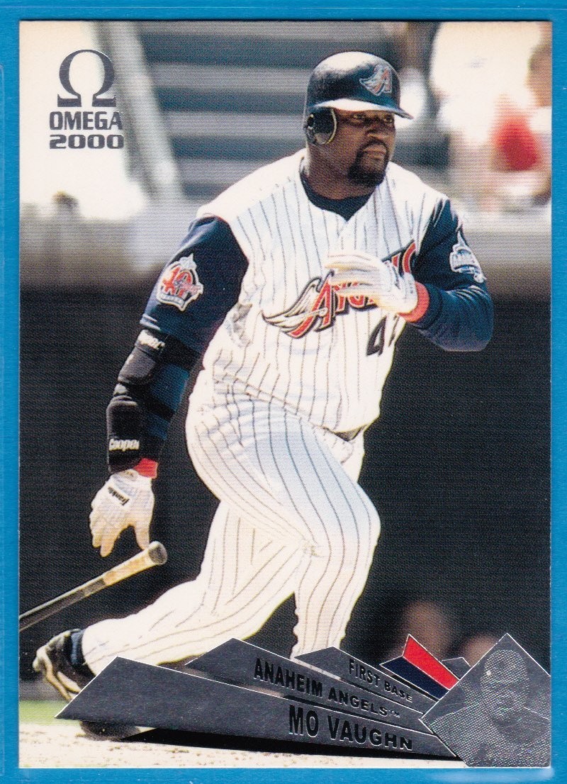 2000 Pacific Omega - Mo Vaughn #5 - Anaheim Angels