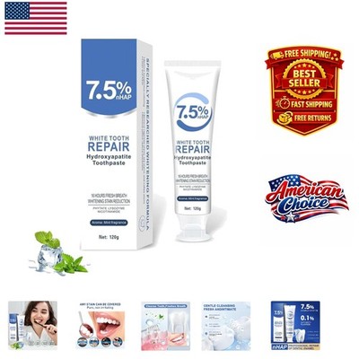 Nano Hydroxyapatite Toothpaste - Enamel Protection & Fresh Breath, 2.16 oz