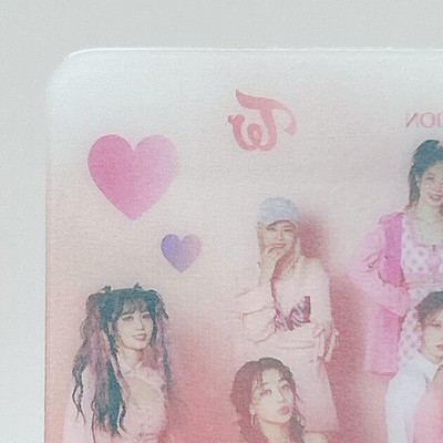 twice トレカ TWICE All Ttrading Photo Clear Card Japan Limited Formula of Love