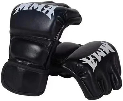 Boxing Gloves, Half Finger Gloves Kickboxing Gloves, MMA Punching Bag Gloves