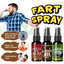 30ML Novelties Liquid Fart Gag Prank Joke Spray Can Stink Bomb Smelly Stinky Gas