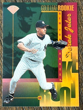 1996 Leaf Baseball Gold Leaf Rookie Bronze Press Proof #211 Derek Jeter Yankees
