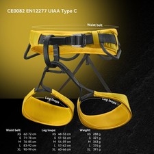 Kailas Airo Rock Climbing Harness Men Roofing Harnesses Rescue Mountaineering XL