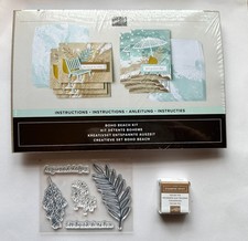 Stampin' Up BOHO BEACH kit - NEW W/STAMPS, INK SPOT  ACRYLIC BLOCK