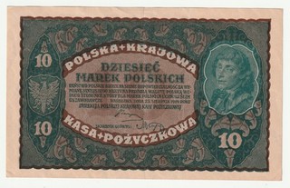 10 Marek Polskich 1919 Polen.