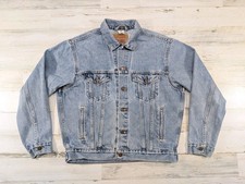 Vintage Levis Trucker Jacket Mens Medium 70507-0389 Denim Jean