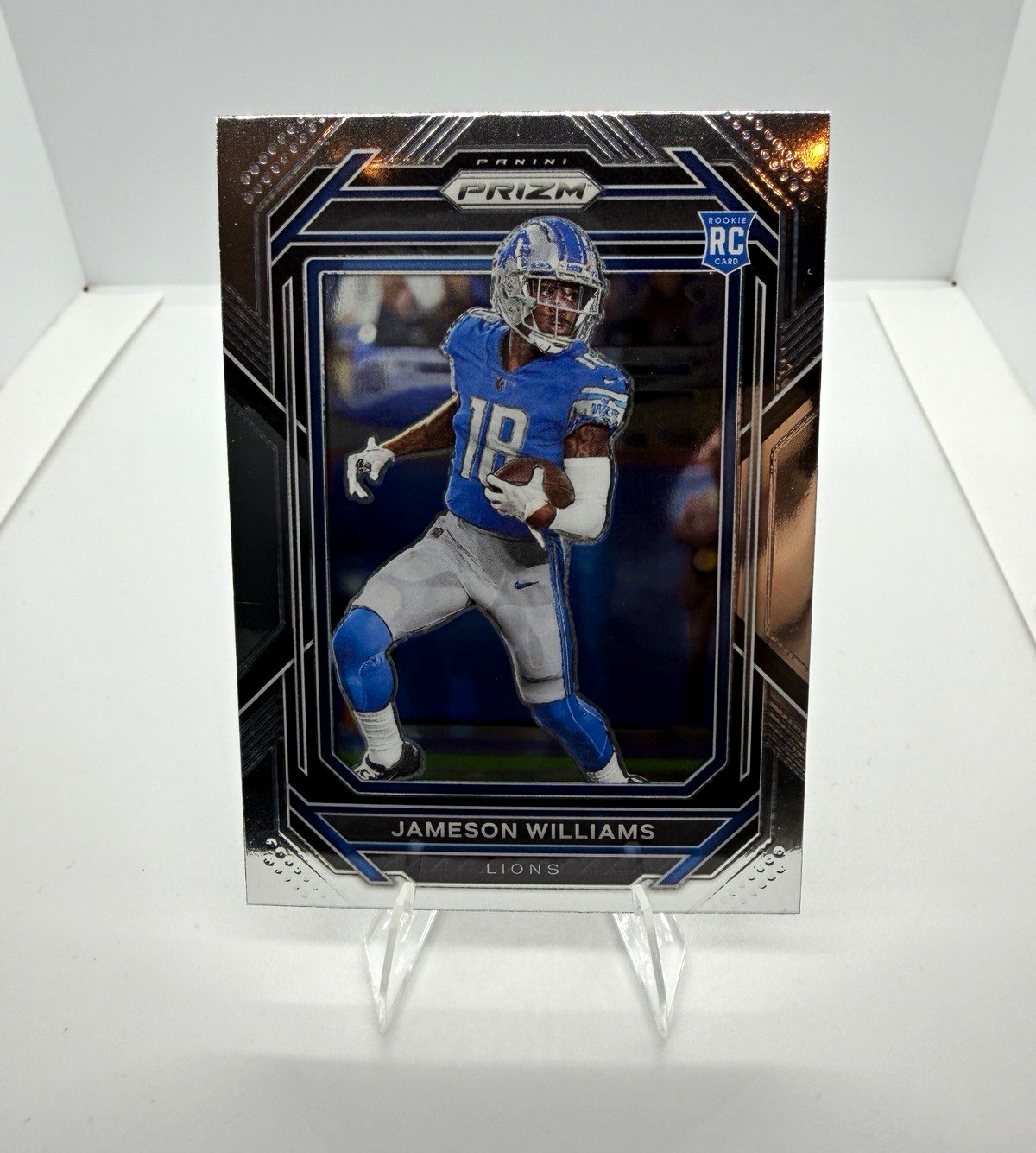 Panini 2022 Prizm Football Jameson Williams Rookie Rookies Base #311 Lions