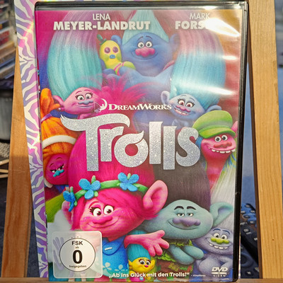 DreamWorks Trolls DVD Justin Timberlake FSK 0 ca. 88 Min. DE/EN Untert.