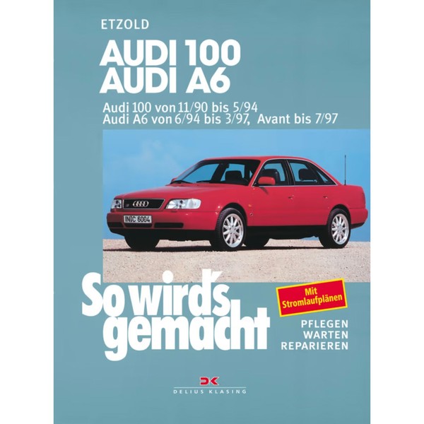 Audi A6 Quattro Typ C4 1994-1997 So Wird's Gemacht Reparaturhandbuch Etzold-image