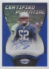 2018 Certified Potential Signatures Mirror Blue 50/50 Duke Dawson Auto 0b2