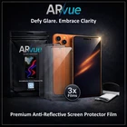 ARvue Clear Anti-Reflective Anti-Glare Screen Protector - iPhone 17/16/15 3-Pack