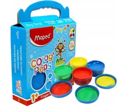 Maped Colorpeps Fingerfarben 4 Stück 812510