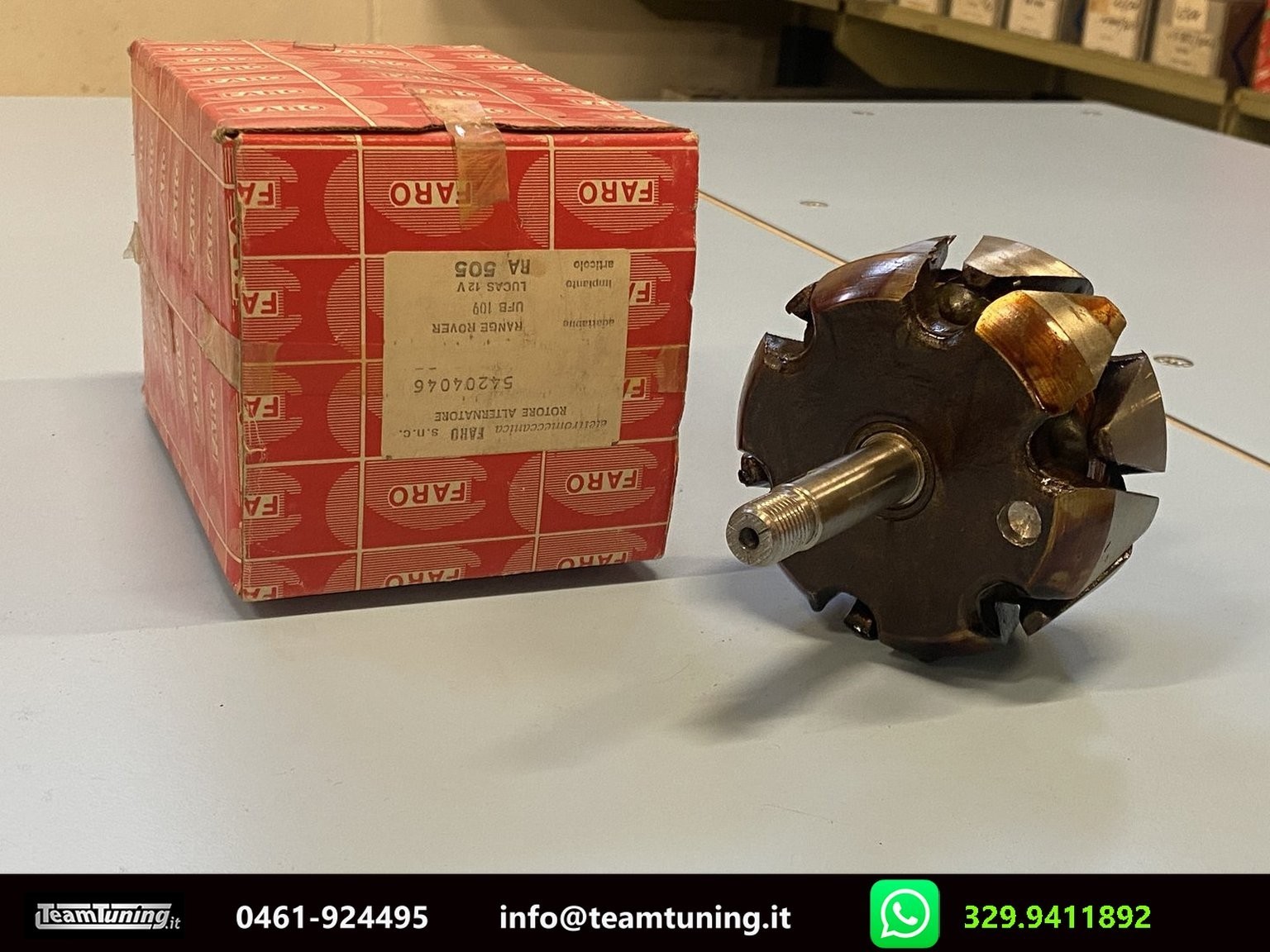 Offerta Rotore Alternatore FARO RA505 Lucas 54204046-UFB109 Nuovo