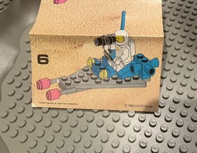 LEGO LEGOLAND Classic Space - Space Patrol Set 6803 COMPLETE With Nice Manual