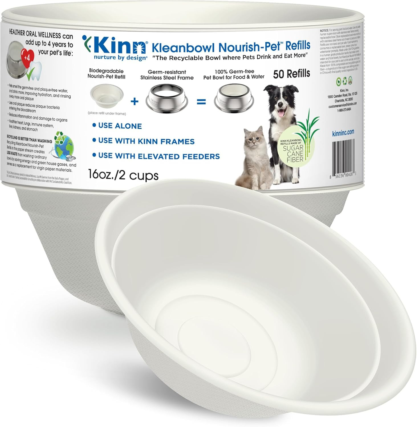 Bowls, 16 Oz (pack Of 50) - Frame System Refills,