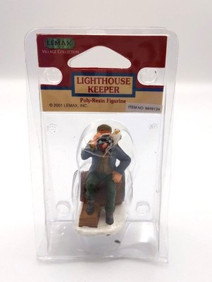 Lemax 9849134 HO 2001 Christmas Village Lighthouse Keeper