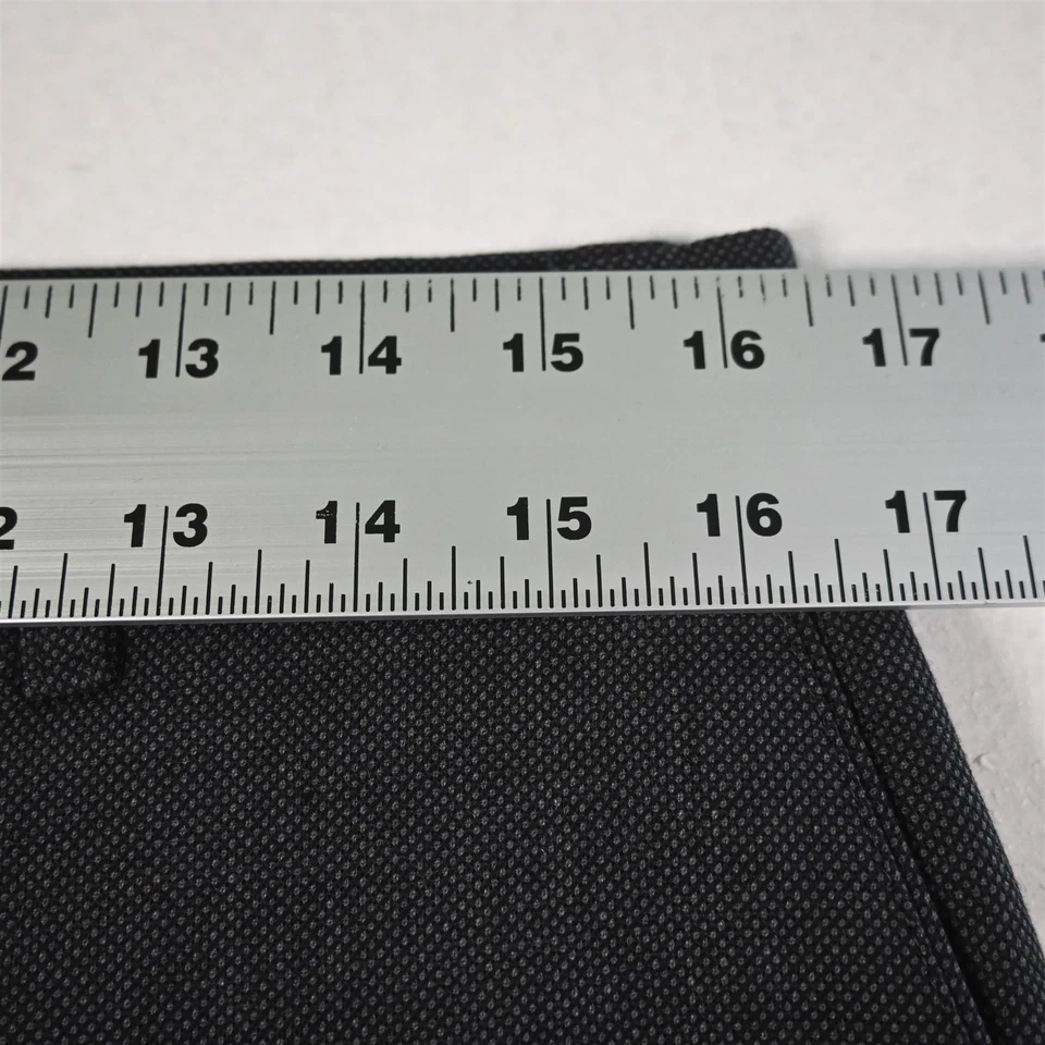 Linea Naturale Luxe 32x30 Gray Birdseye Wool Straight Italy Dress Mens Pants - Image 2 of 4