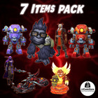World of Warcraft Items Pack | Thrill & Chill Bot, Hateforged, Aprons & More
