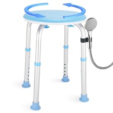 FSA/HSA Adjustable Swivel Bath Seat Shower Chair for Inside Shower, Shower Se...