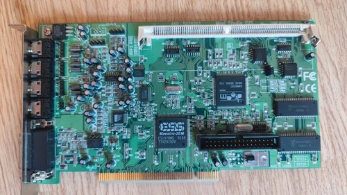 Guillemot Maxi Studio ISIS Sound Card PCI # AWE64 AWE32 Yamaha Bose Voodoo 3dfx 