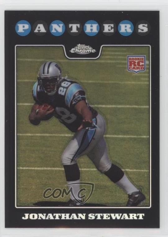 2008 Topps Chrome Refractor Jonathan Stewart #TC183 1bi0