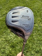 ✅ Dunlop 65i 3 Wood Titanium Matrix - Graphite Regular Flex Shaft- RH✅