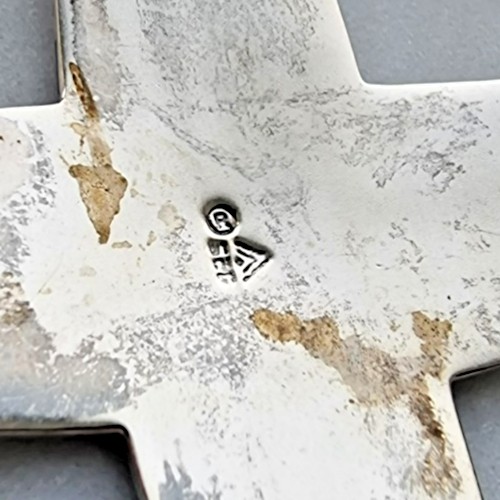 SILPADA 925 STERLING SILVER CHUNKY CHAIN VIRTUOSITY CROSS TOGGLE FRONT AT image 10