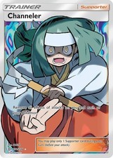 Channeler - 232/236 - Pokemon Unified Minds Sun & Moon Full Art Rare Card NM on eBay