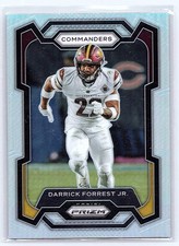 2023 Panini Prizm #296 Darrick Forrest Jr. Silver Washington Commanders