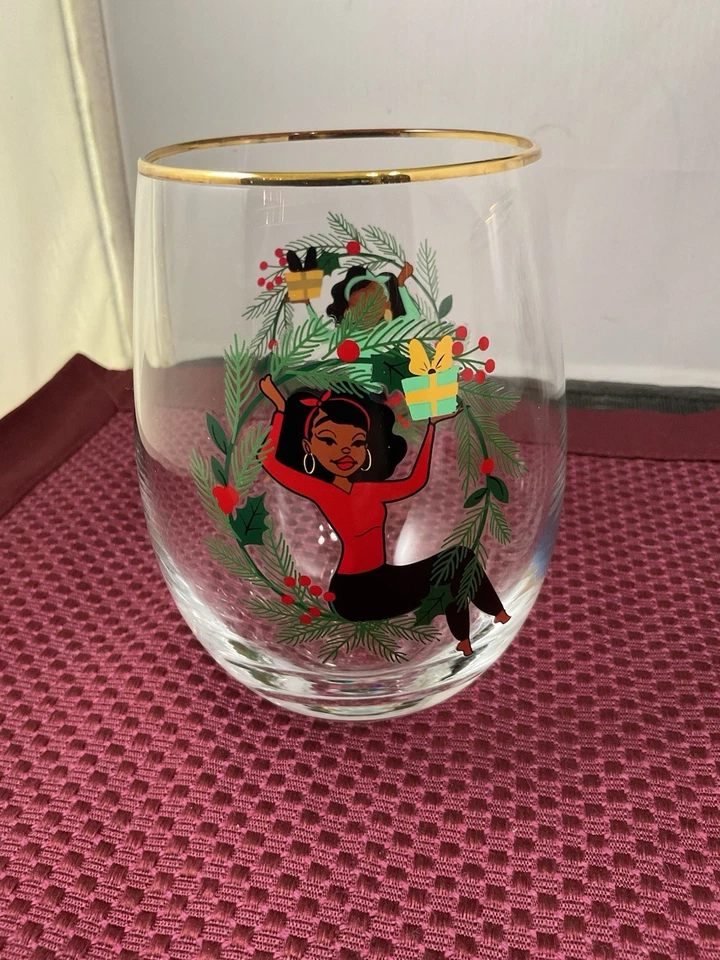 Juego de 2 copas de vino Shark Tank Holiday Foto 4 de 4