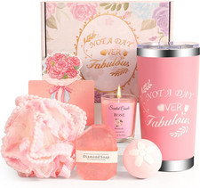 Birthday Gifts for Women,Spa Gifts Baskets for Women,Relaxation Self Care Kit