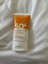 Clarins SPF 50 Dry Touch Facial Sunscreen - Broad Spectrum - NEW Reg. 40