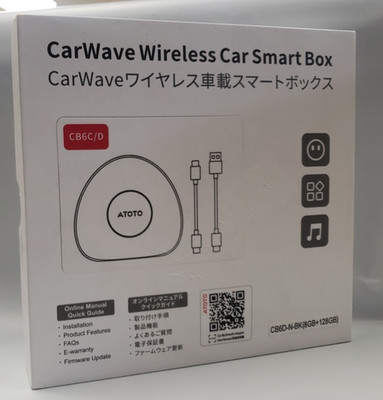 4GB+64GB AI Box Wireless CarPlay Android Auto Adapter w Netflix YouTube Stream