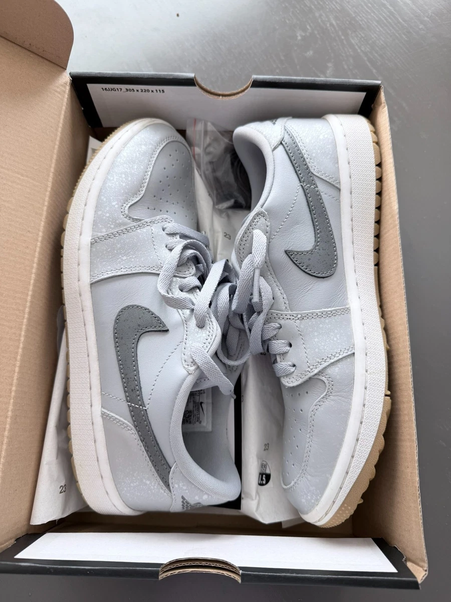 Jordan 1 Golf Low Wolf Grey Gum | eBay