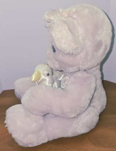Enesco Precious Moments The Future Is In Our Hands Plush Pastel Purple Collector - Bild 2 von 12