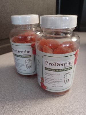 2-Pack Prodentim Gummies Dental Supplement for Teeth and Gums - 120 Gummies