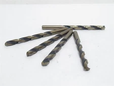 241028 New-No Box; FMT 316003 Lot-5 Cobalt Split Point Jobber Drills; 9/32"