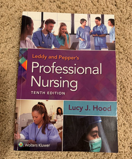 Leddy And Pepper’s Professional Nursing 10th Edition