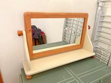 Lovely Vintage DUCAL Swivel Mirror - makes a dresser if stood on drawers