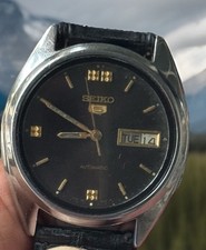 Vintage 1980 s Seiko 5 Automatic Watch Original
