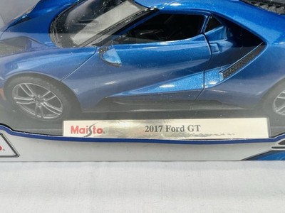 Maisto 2017 Ford GT Dark Blue 1/18 Diecast Model Car | eBay